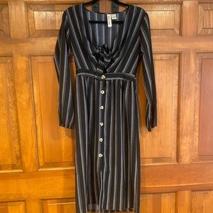 Midi button up dress